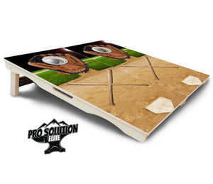 Baseball Theme Cornhole Boards - Pro Solution Elite Series by Cornhole Solutions, custom cornhole board detail photo 5