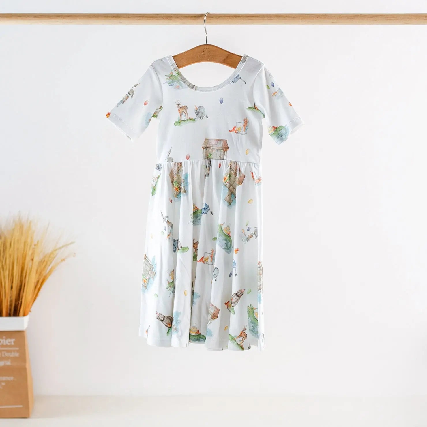 Bayou Birthday Organic Cotton Dress for Kids Nola Tawk