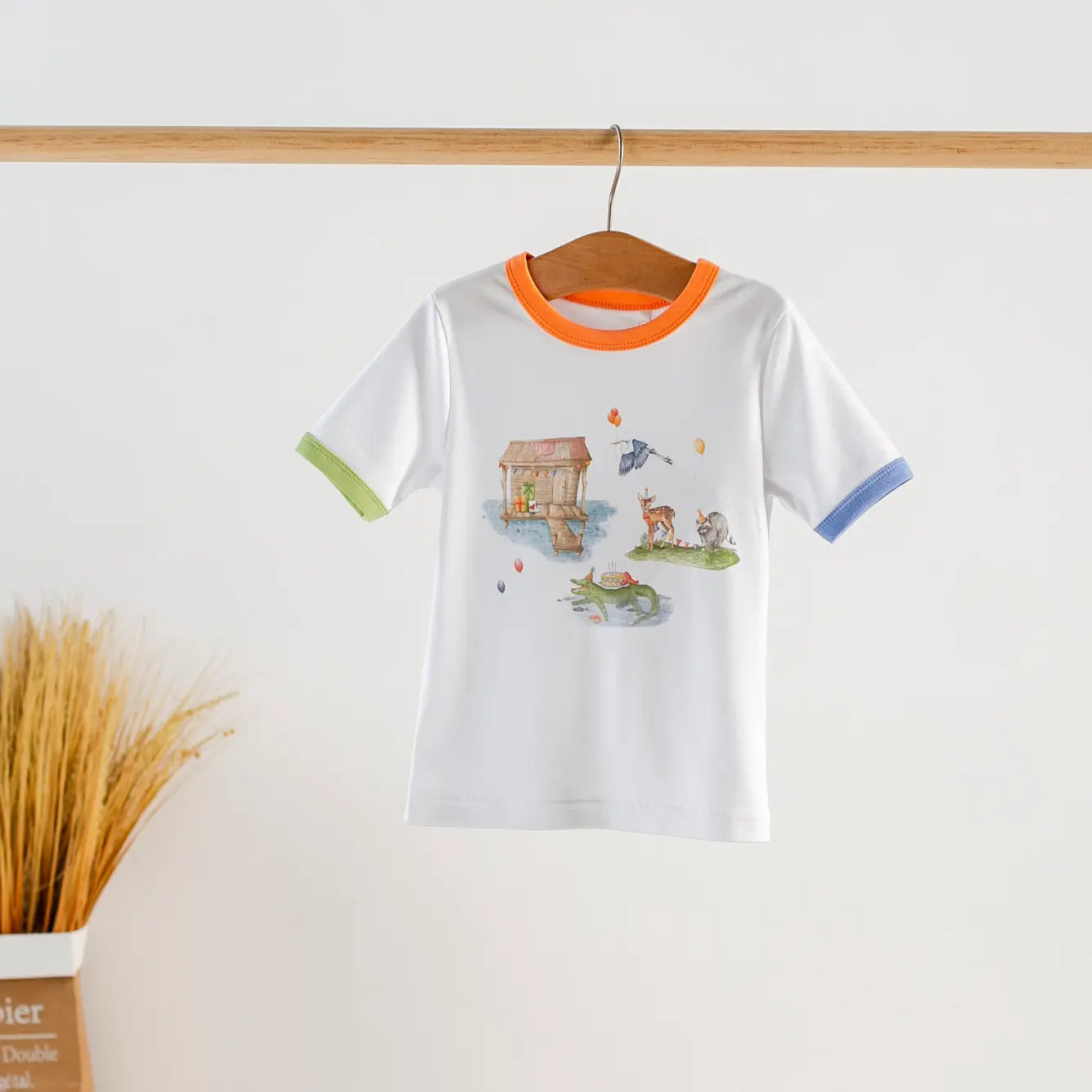 Bayou Birthday Organic Cotton Kids Tshirt Nola Tawk