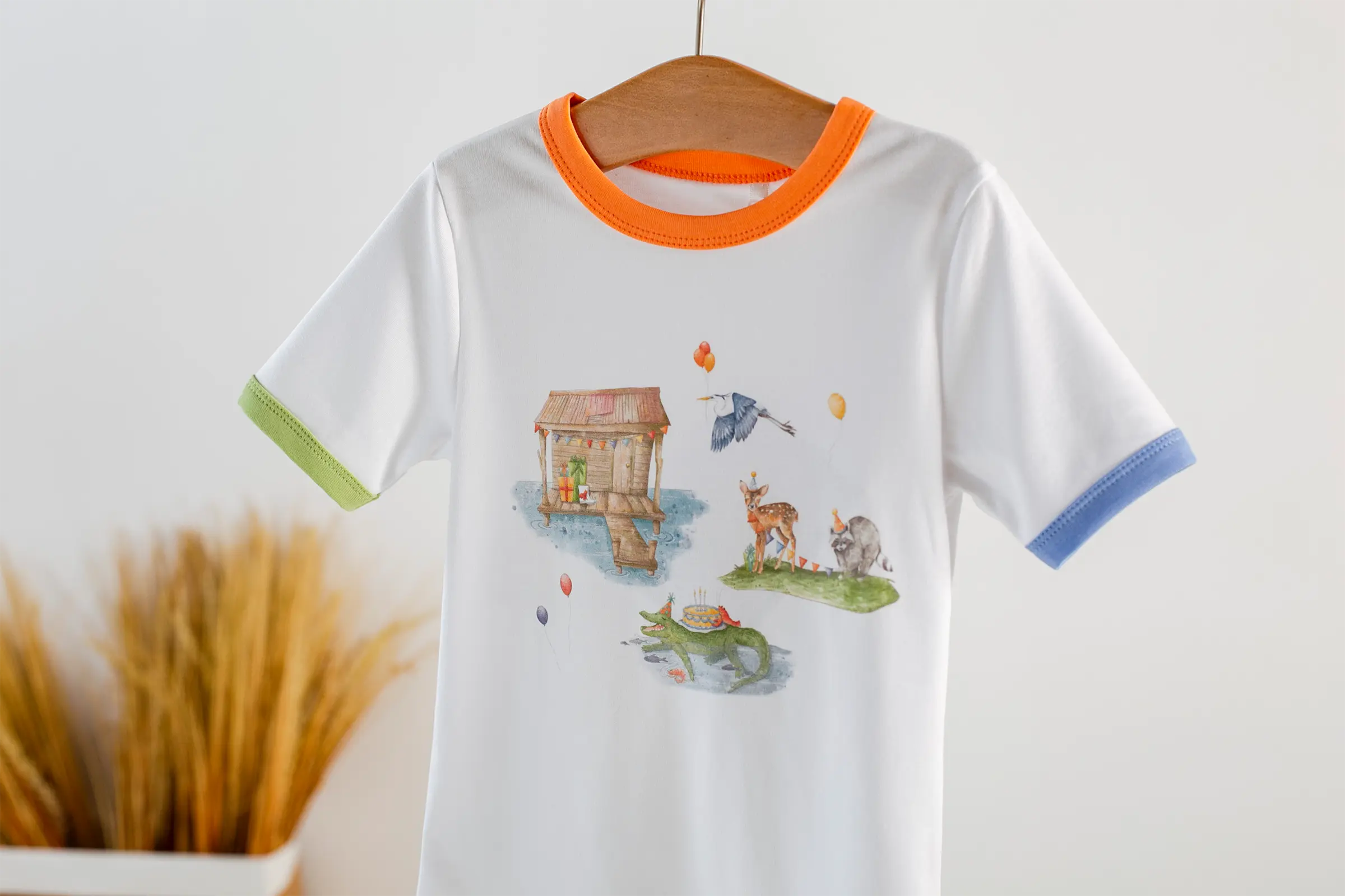 Bayou Birthday Organic Cotton Kids Tshirt Nola Tawk