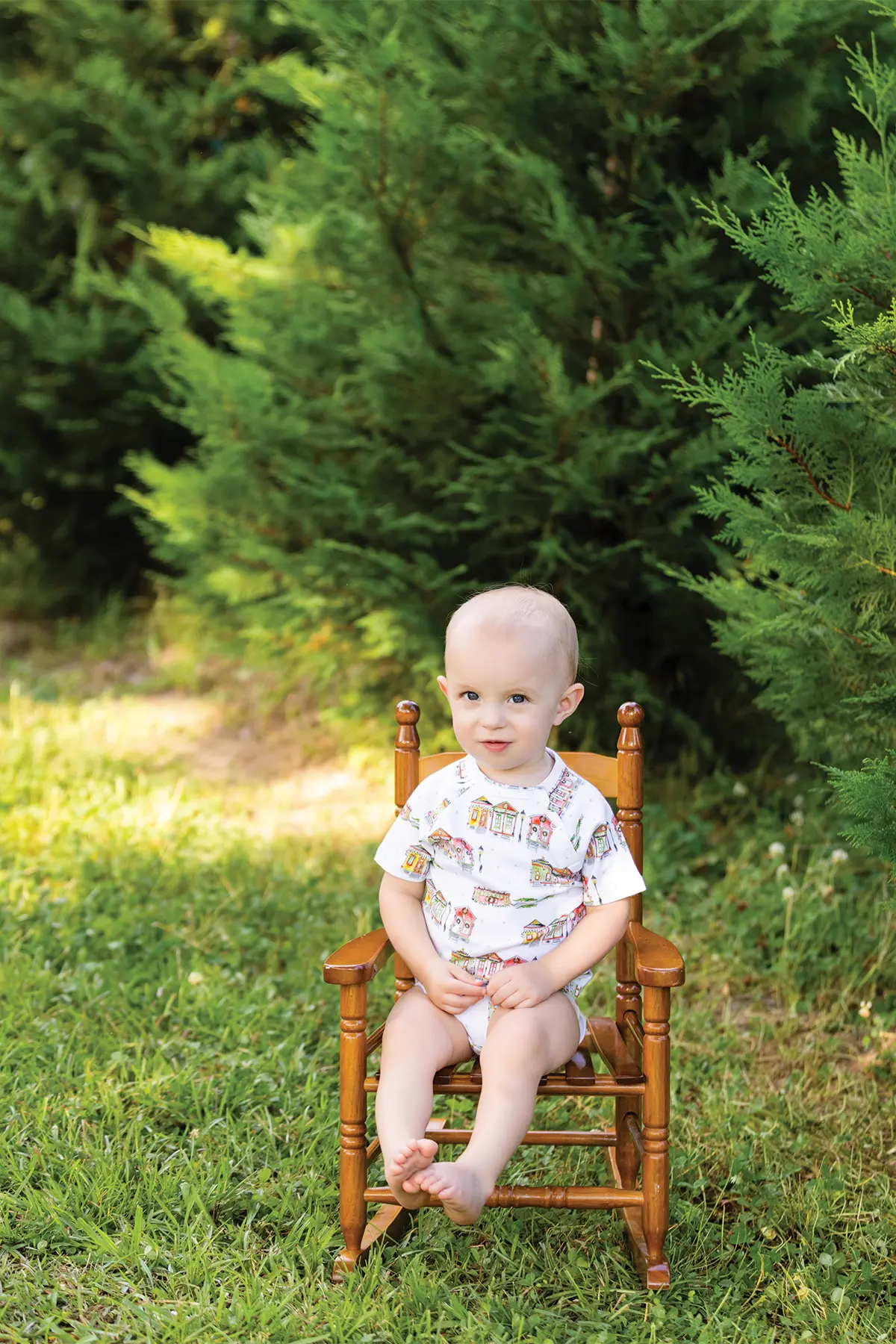Bayou Wonderland Organic Cotton Christmas Onesie Nola Tawk