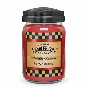 Be My Valentine™, Large Jar Candle (Collective) The Candleberry® Candle Company