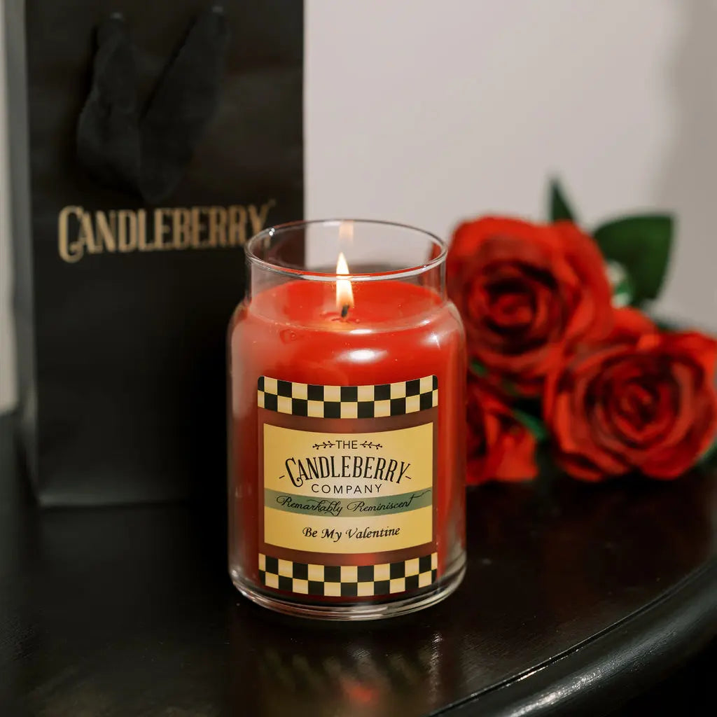 Be My Valentine™, Large Jar Candle (Collective) The Candleberry® Candle Company