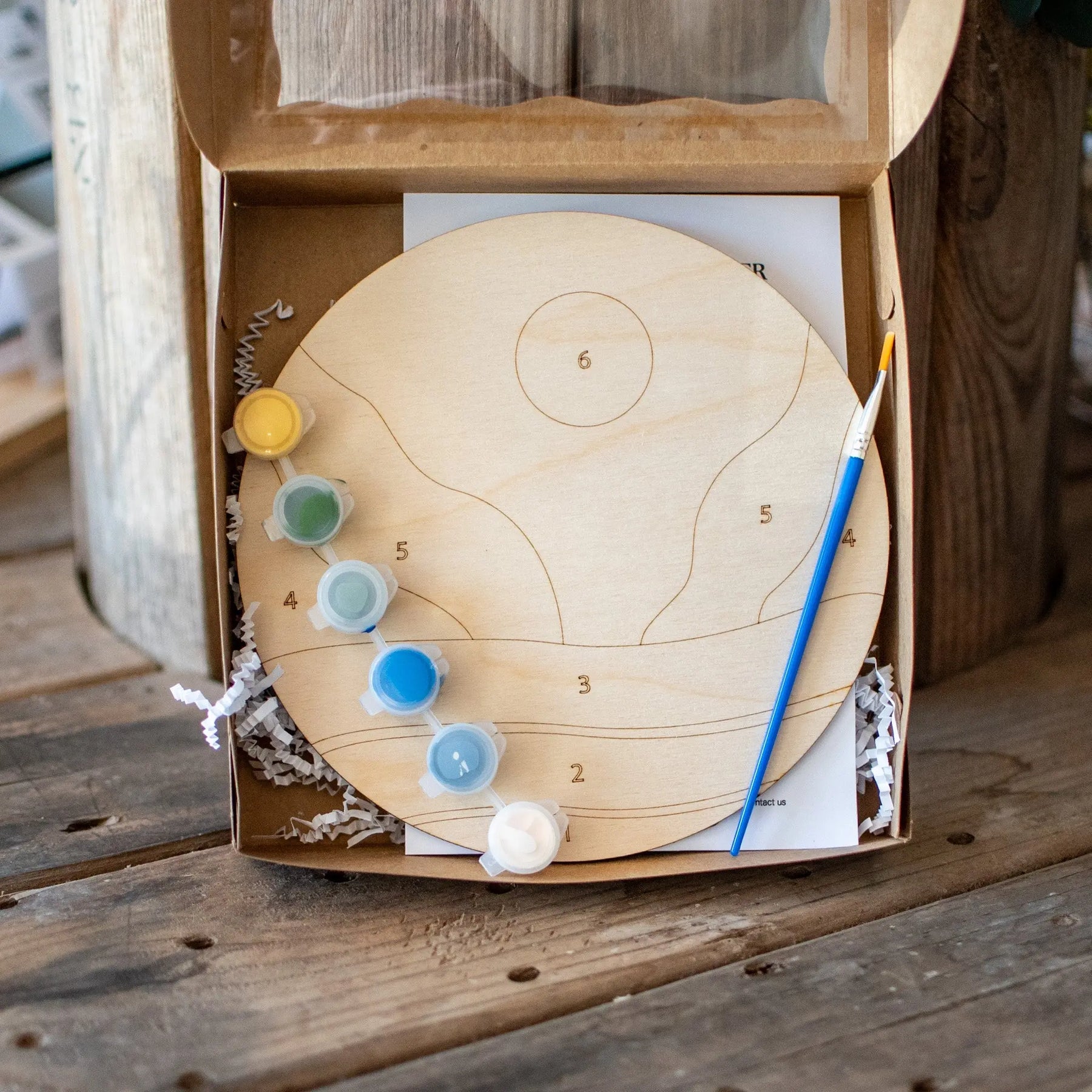 Beach - Paint By Number by Still Magnolia, art & craft kits detail photo 3