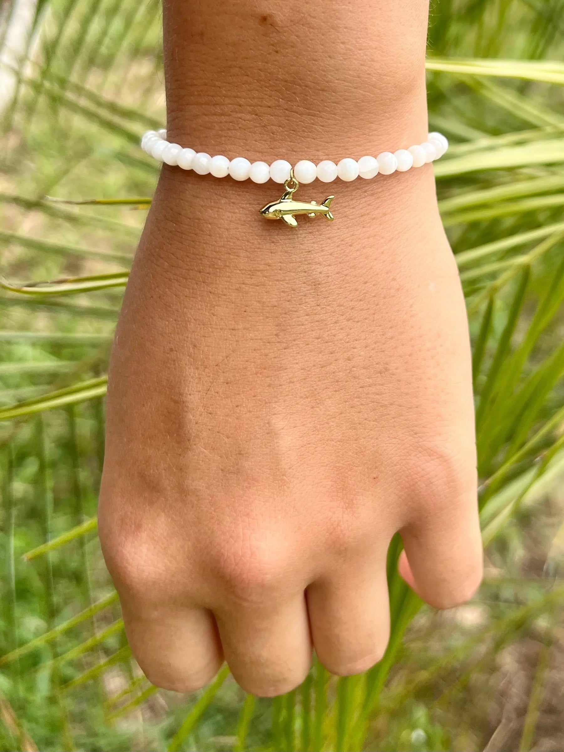 Beaded Shark Bracelet HALT