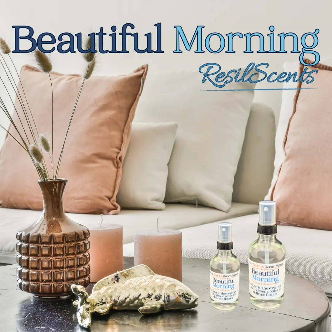 Beautiful Morning™ ResilMist™ Room Spray | Strong Fresh Start Energy – ResilScents™ by ResilScents, scented candle detail photo 5