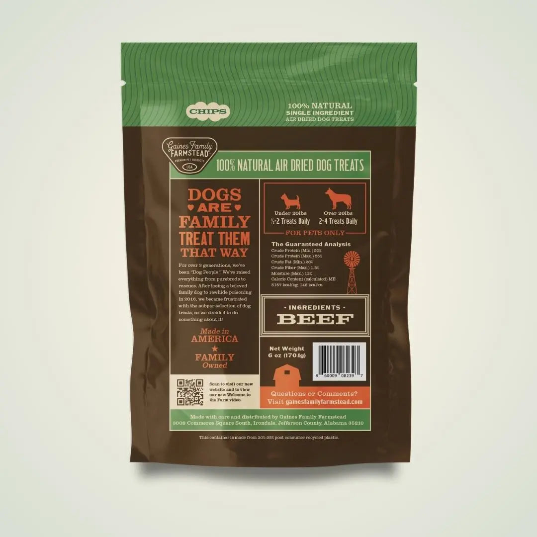 Beef Chips Gaines Family Farmstead