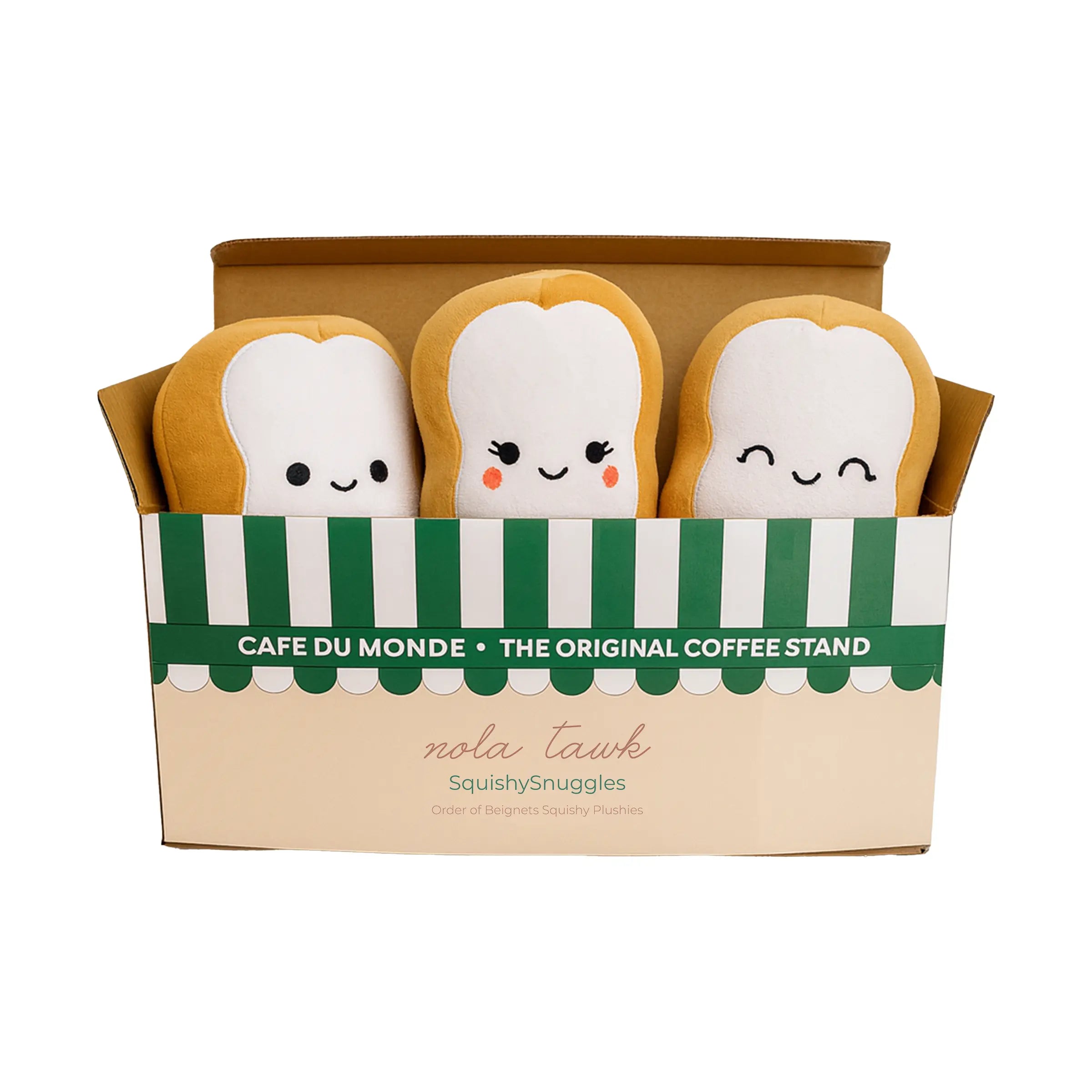 Beignets SquishySnuggles Plushies Nola Tawk