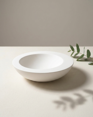 Abstract matte decorative bowl by Believe Candle – product view 1