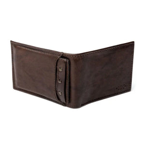 Benjamin Leather Bifold with Front Pocket Wallet Mission Mercantile Leather Goods