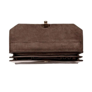 Benjamin Leather Briefcase Mission Mercantile Leather Goods