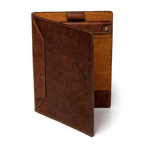 Benjamin Leather Padfolio by Mission Mercantile Leather Goods, Southern food gift detail photo 4