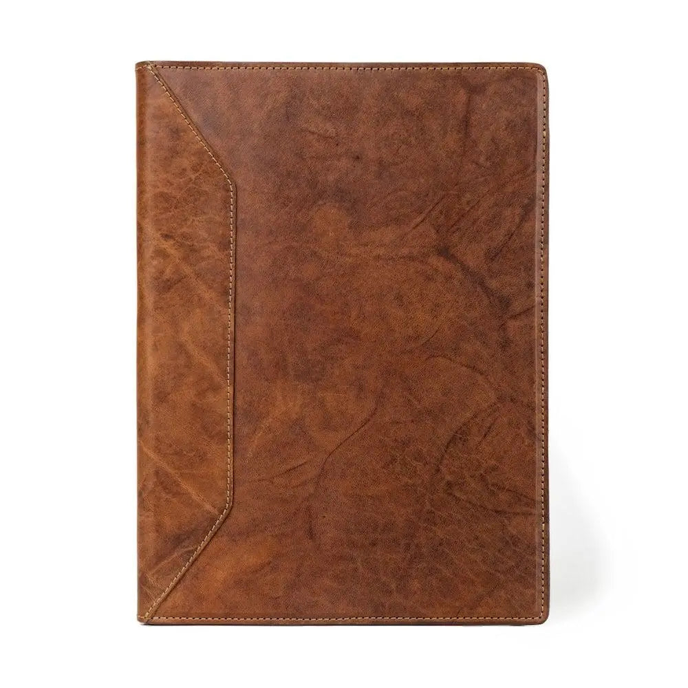 Benjamin Leather Padfolio by Mission Mercantile Leather Goods, Southern food gift detail photo 5
