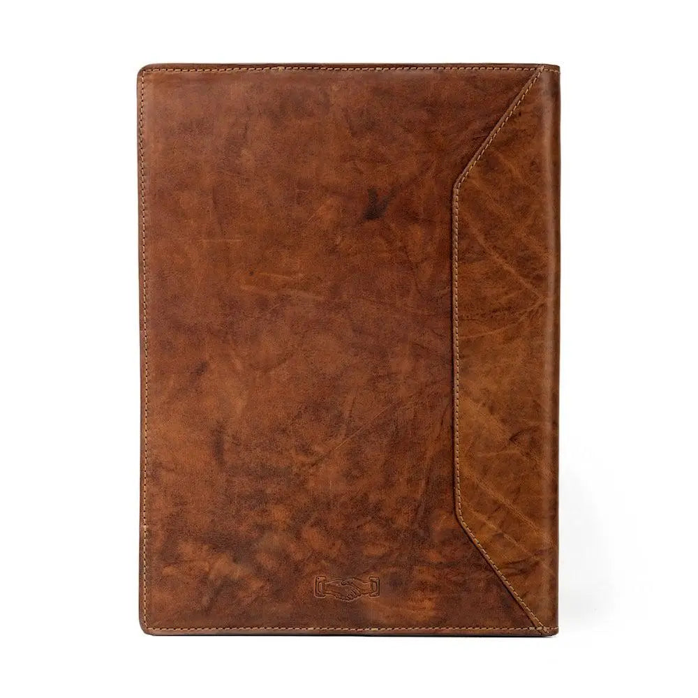 Benjamin Leather Padfolio by Mission Mercantile Leather Goods, Southern food gift detail photo 6