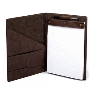 Benjamin Leather Padfolio by Mission Mercantile Leather Goods, Southern food gift detail photo 12