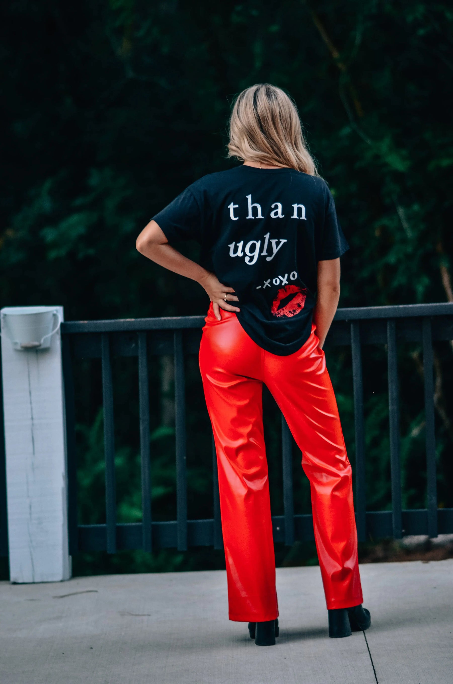Better Late Than Ugly Vintage Tee by Southern Bliss Company, Southern lifestyle apparel detail photo 6