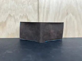 Bi-Fold Wallet by Kw Leatherworks, handmade leather goods detail photo 5
