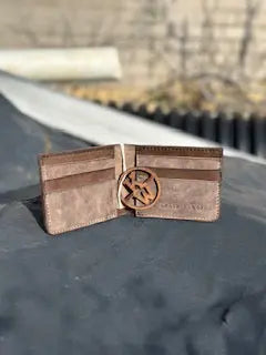 Bi-Fold Wallet by Kw Leatherworks, handmade leather goods detail photo 7