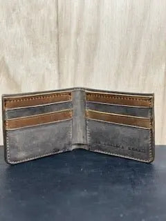 Bi-Fold Wallet by Kw Leatherworks, handmade leather goods detail photo 10