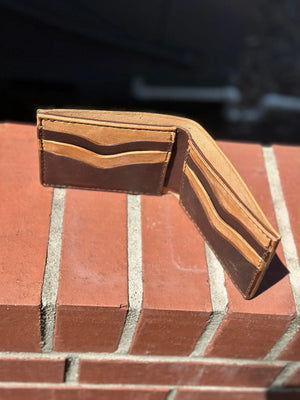 Bi-Fold Wallet by Kw Leatherworks, handmade leather goods detail photo 11