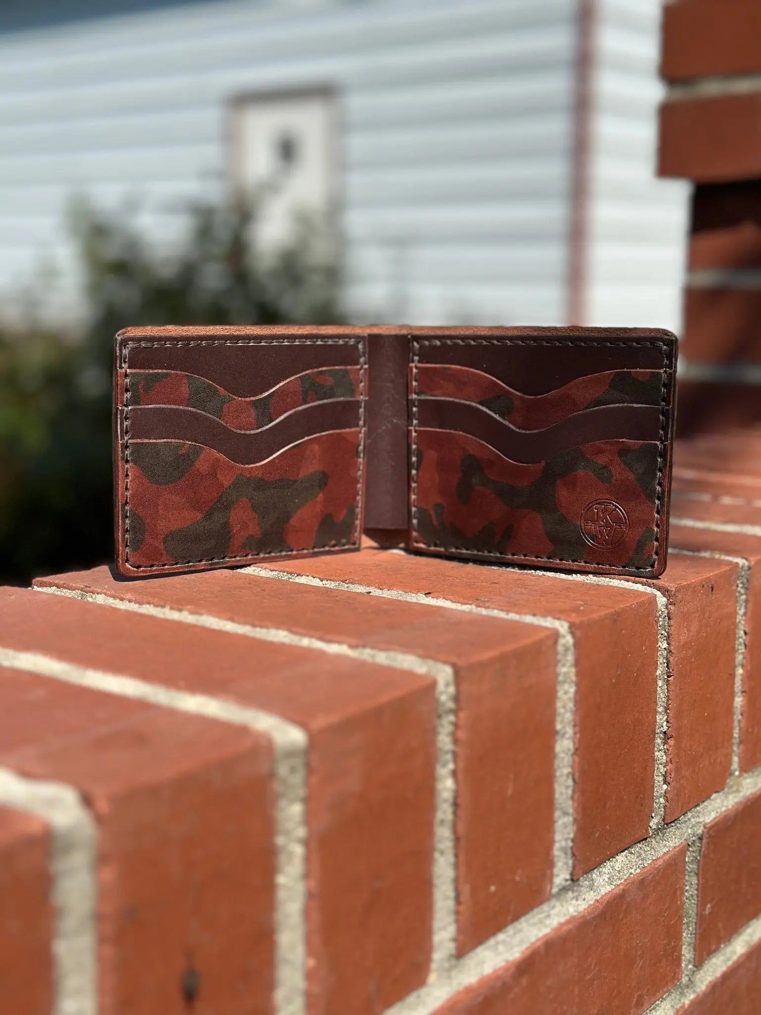 Bi-Fold Wallet by Kw Leatherworks, handmade leather goods detail photo 13