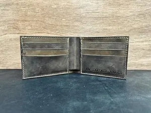 Bi-Fold Wallet by Kw Leatherworks, handmade leather goods detail photo 16