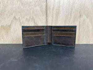 Bi-Fold Wallet by Kw Leatherworks, handmade leather goods detail photo 19