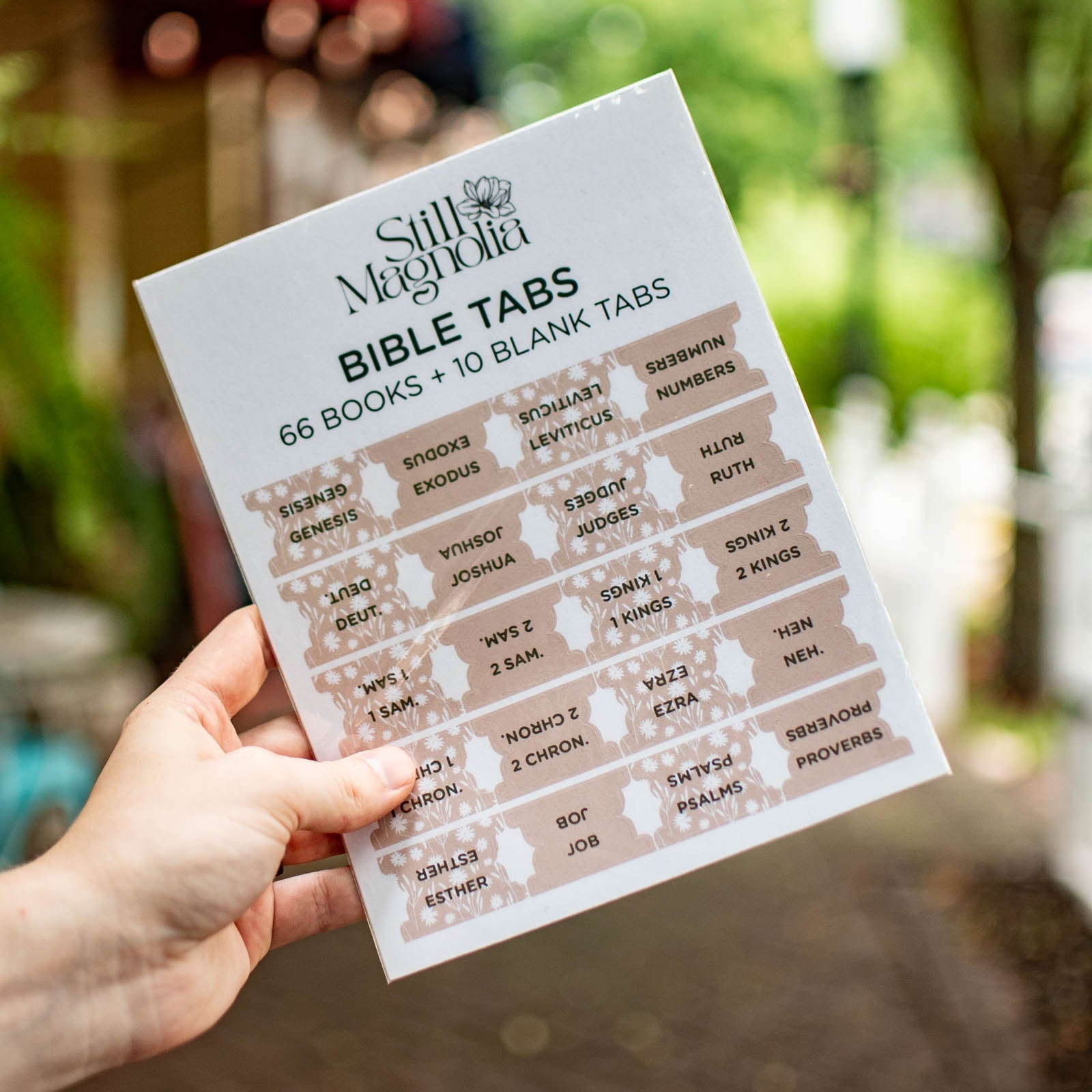 Bible Tabs - Daisy Daydream Pattern by Still Magnolia, stationery main product photo