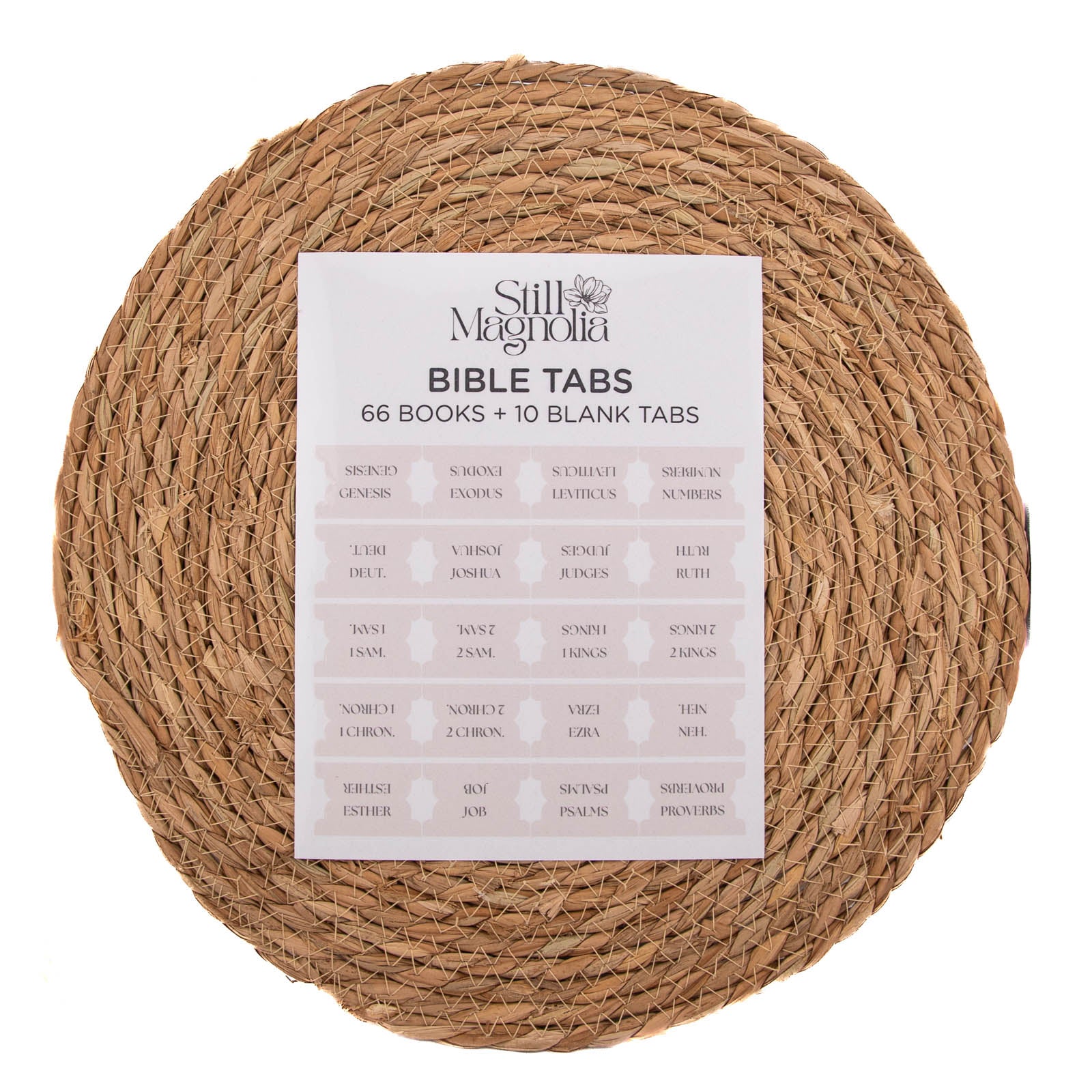 Bible Tabs - Cream by Still Magnolia, stationery detail photo 4