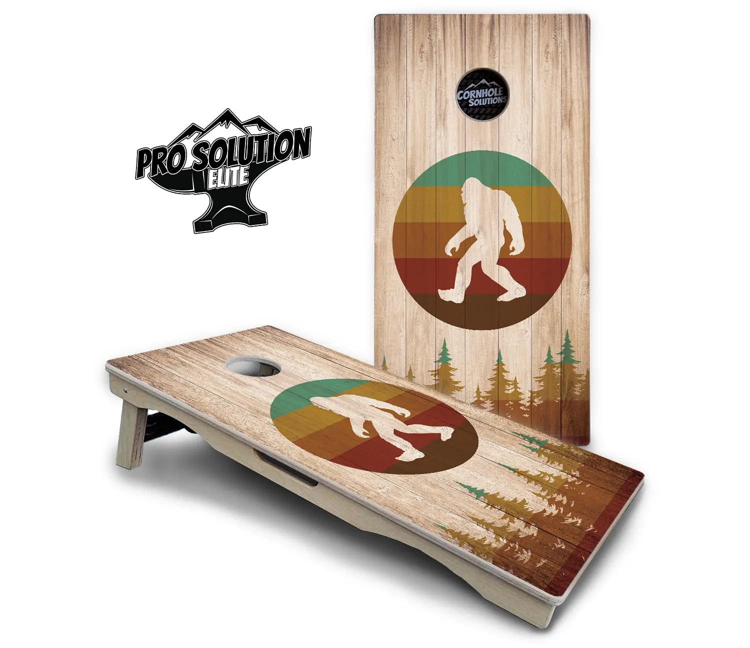 Bigfoot Circle Cornhole Boards - Pro Solution Elite Series Cornhole Solutions
