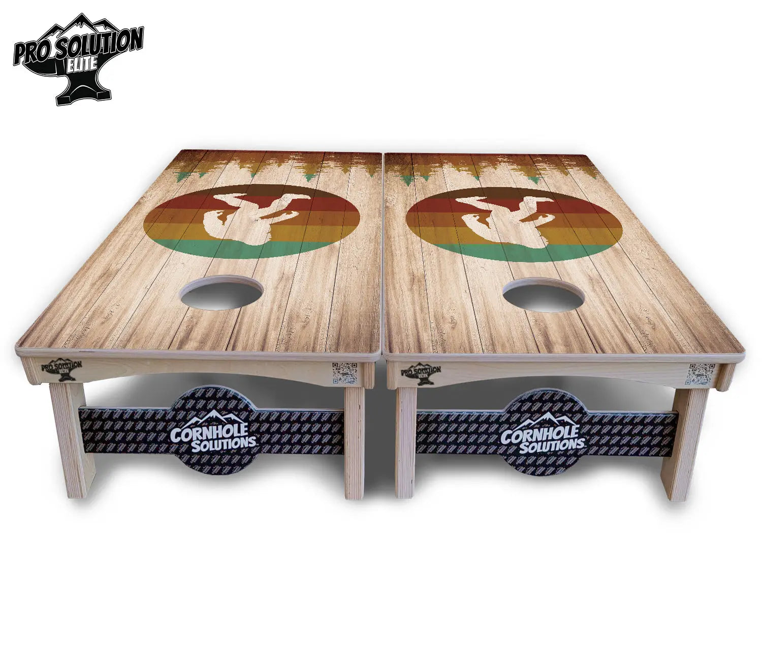 Bigfoot Circle Cornhole Boards - Pro Solution Elite Series Cornhole Solutions
