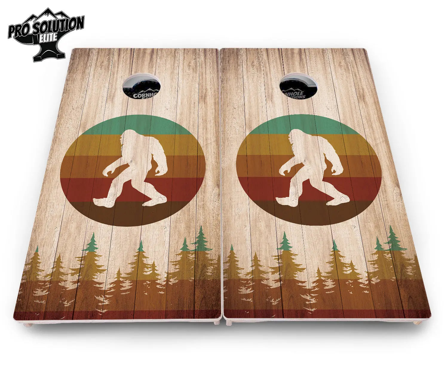 Bigfoot Circle Cornhole Boards - Pro Solution Elite Series Cornhole Solutions
