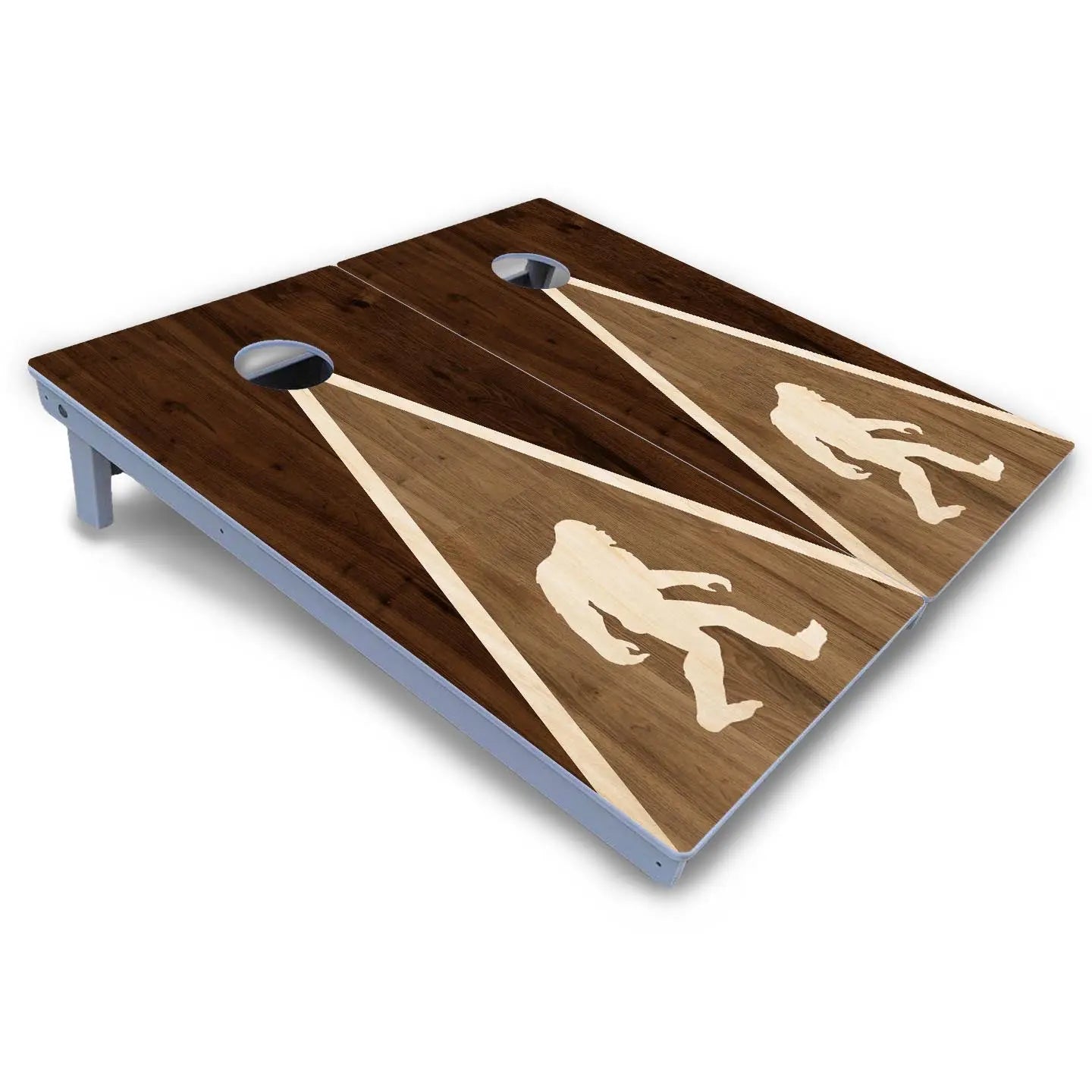 Bigfoot Triangle Cornhole Boards - All Weather Series by Cornhole Solutions, custom cornhole board detail photo 3