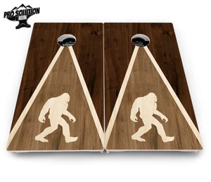 Bigfoot Triangle Cornhole Boards - Pro Solution Elite Series by Cornhole Solutions, custom cornhole board detail photo 5