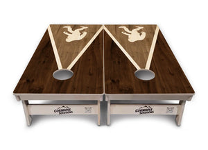 Bigfoot Triangle Cornhole Boards - Professional Tournament Series by Cornhole Solutions, custom cornhole board detail photo 2