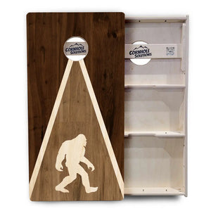 Bigfoot Triangle Cornhole Boards - Professional Tournament Series by Cornhole Solutions, custom cornhole board detail photo 3