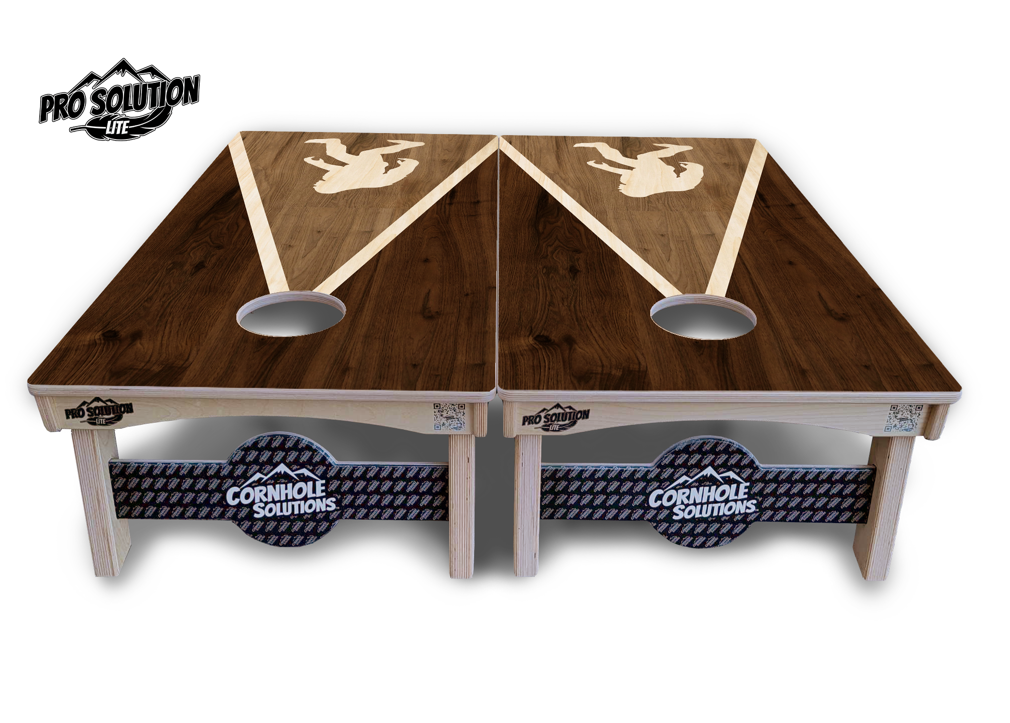 Bigfoot Triangle Cornhole Boards - Pro Solution Lite Series Cornhole Solutions