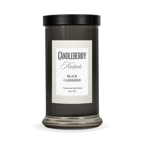 Black Cashmere™, Kindred, Large Jar Candle (Collective) by The Candleberry® Candle Company, scented candle main product photo
