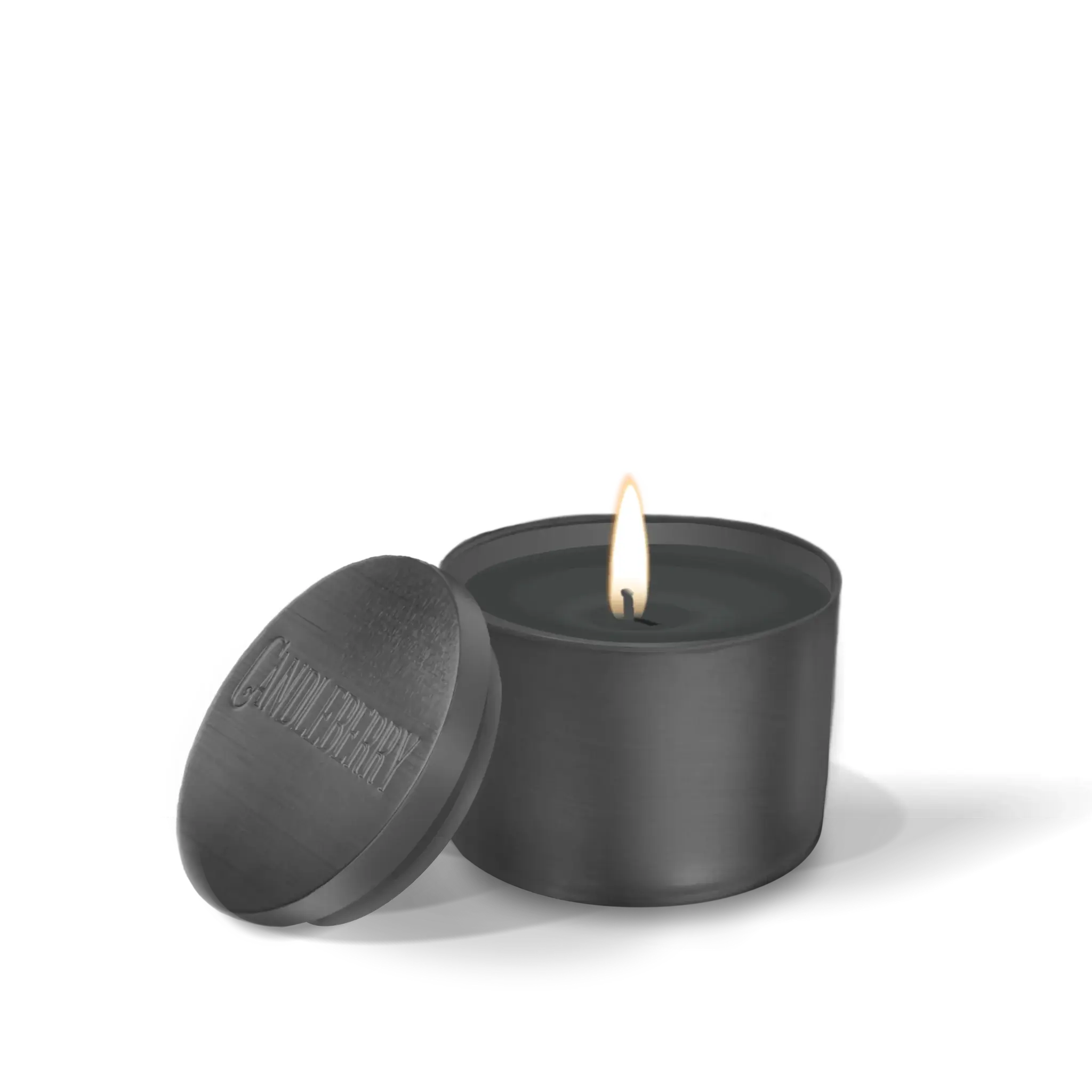Black Cashmere™, Kindred, Travel Tin (Collective) The Candleberry® Candle Company
