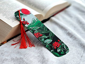 Blossoms of Fuji Bookmark – Mount Fuji Japanese Landscape Bookmark by The Tween Space, Southern lifestyle apparel detail photo 2