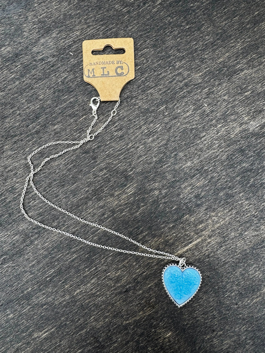 Blue Gummy Necklace | Cute Whimsical Jewelry Gift