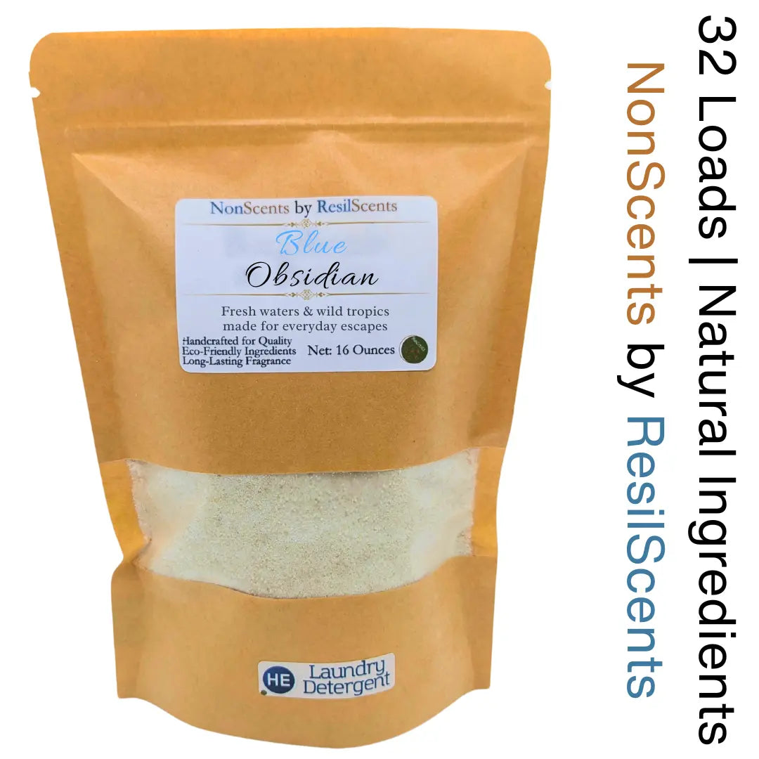 Blue Obsidian™ Laundry Detergent | Coastal Clean – ResilScents™ by ResilScents, scented candle main product photo