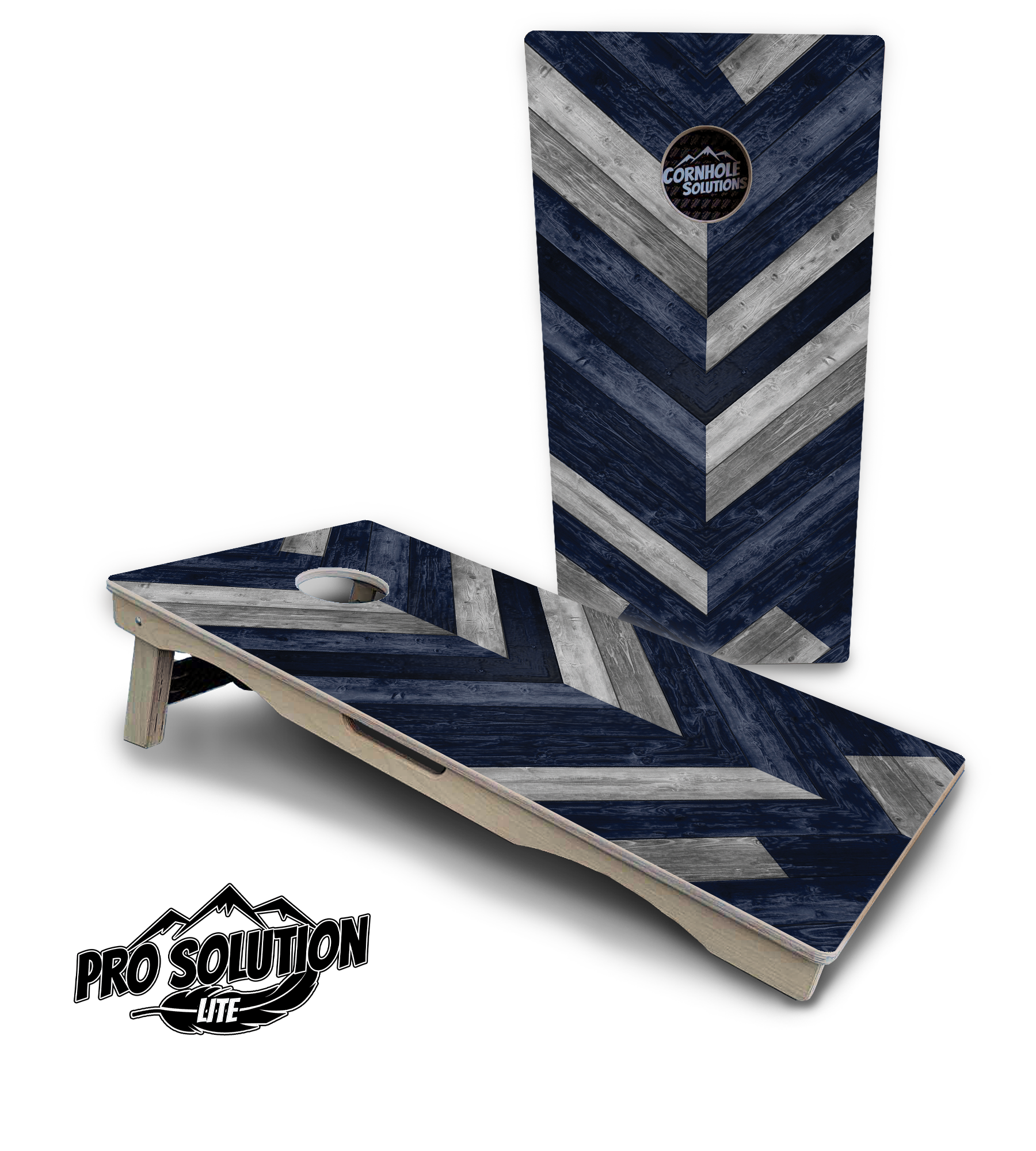 Herringbone Cornhole Boards - Pro Solution Lite Series by Cornhole Solutions, handmade jewelry detail photo 6
