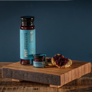 Blueberry Bourbon & Cardamom Jam by Bourbon Barrel Foods, Southern food gift detail photo 3