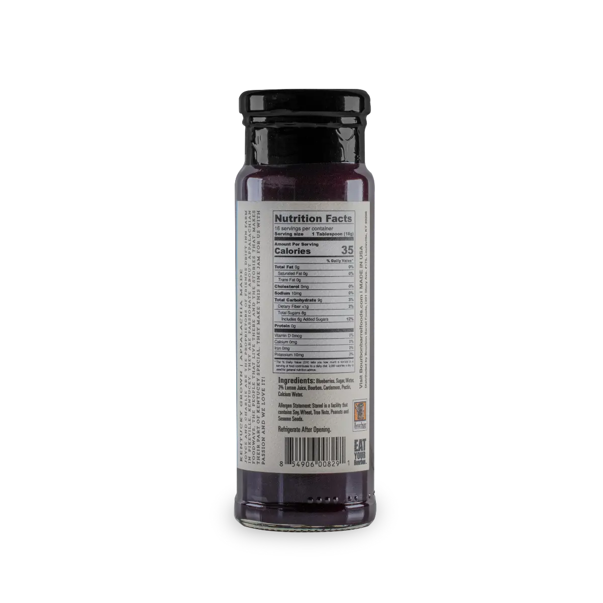 Blueberry Bourbon & Cardamom Jam by Bourbon Barrel Foods, Southern food gift detail photo 5