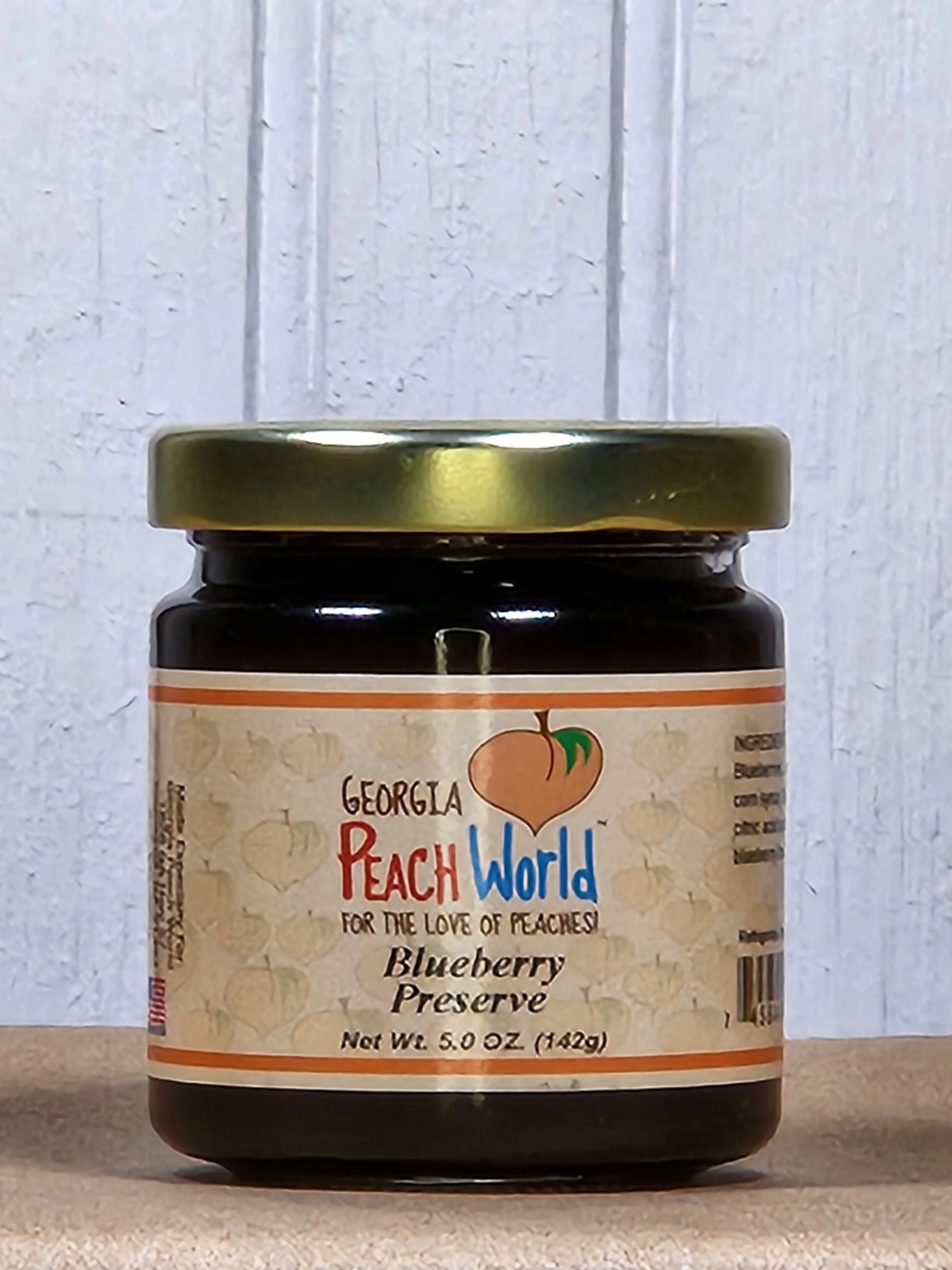 Blueberry Preserve 5oz by Georgia Peach World, Southern food gift main product photo