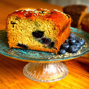 Blueberry & Lavender Bud Cake - Vegan