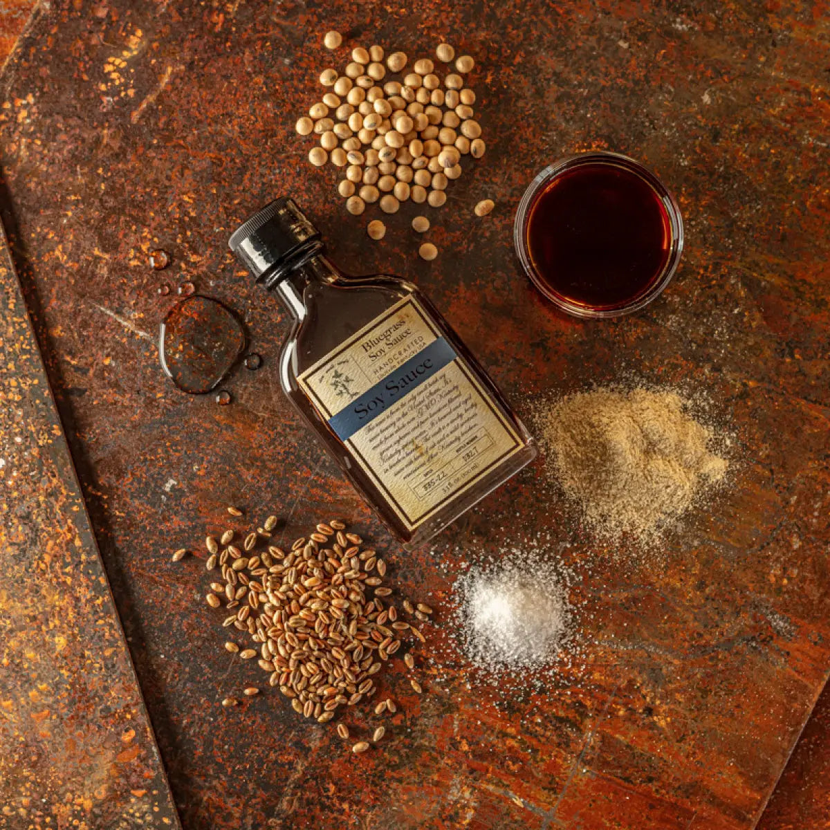 Bluegrass Soy Sauce by Bourbon Barrel Foods, Southern food gift detail photo 4