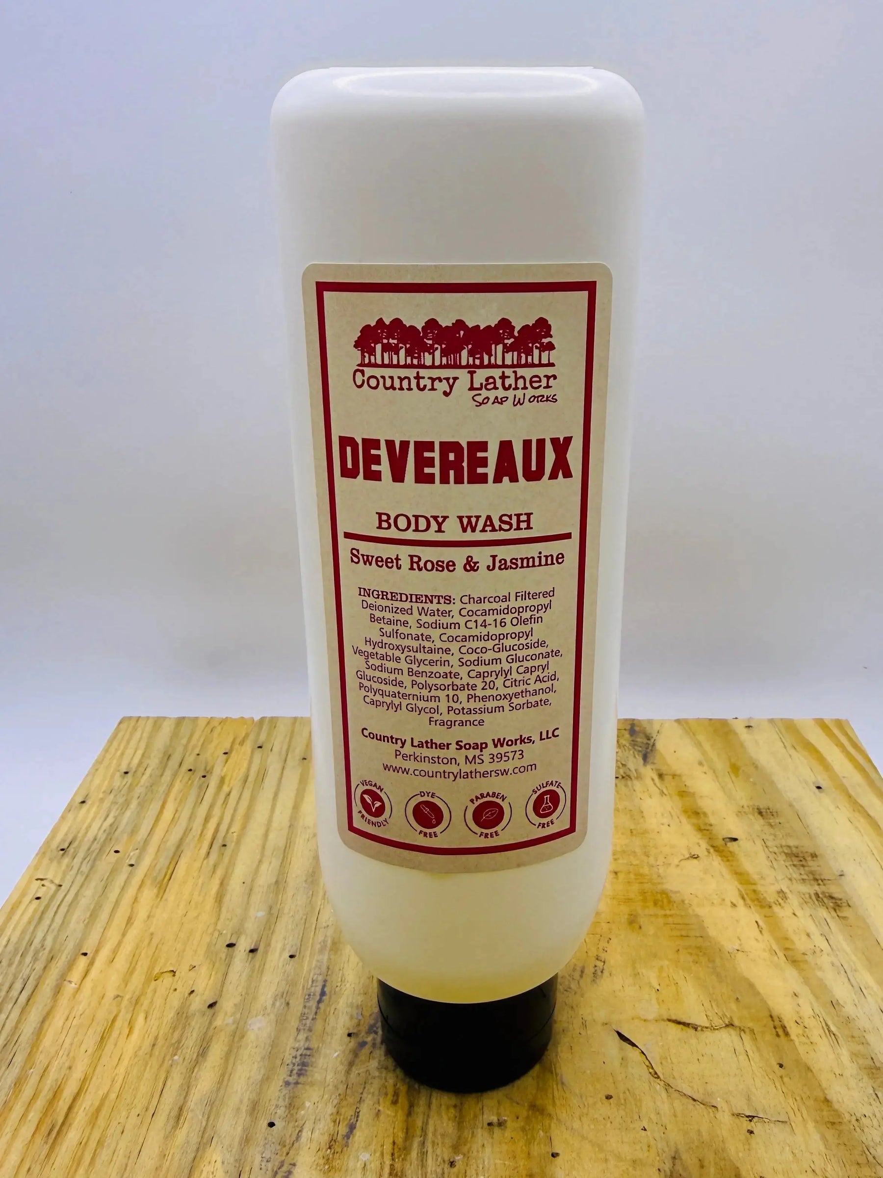 Coastal Drift body wash by Country Lather Soap Works