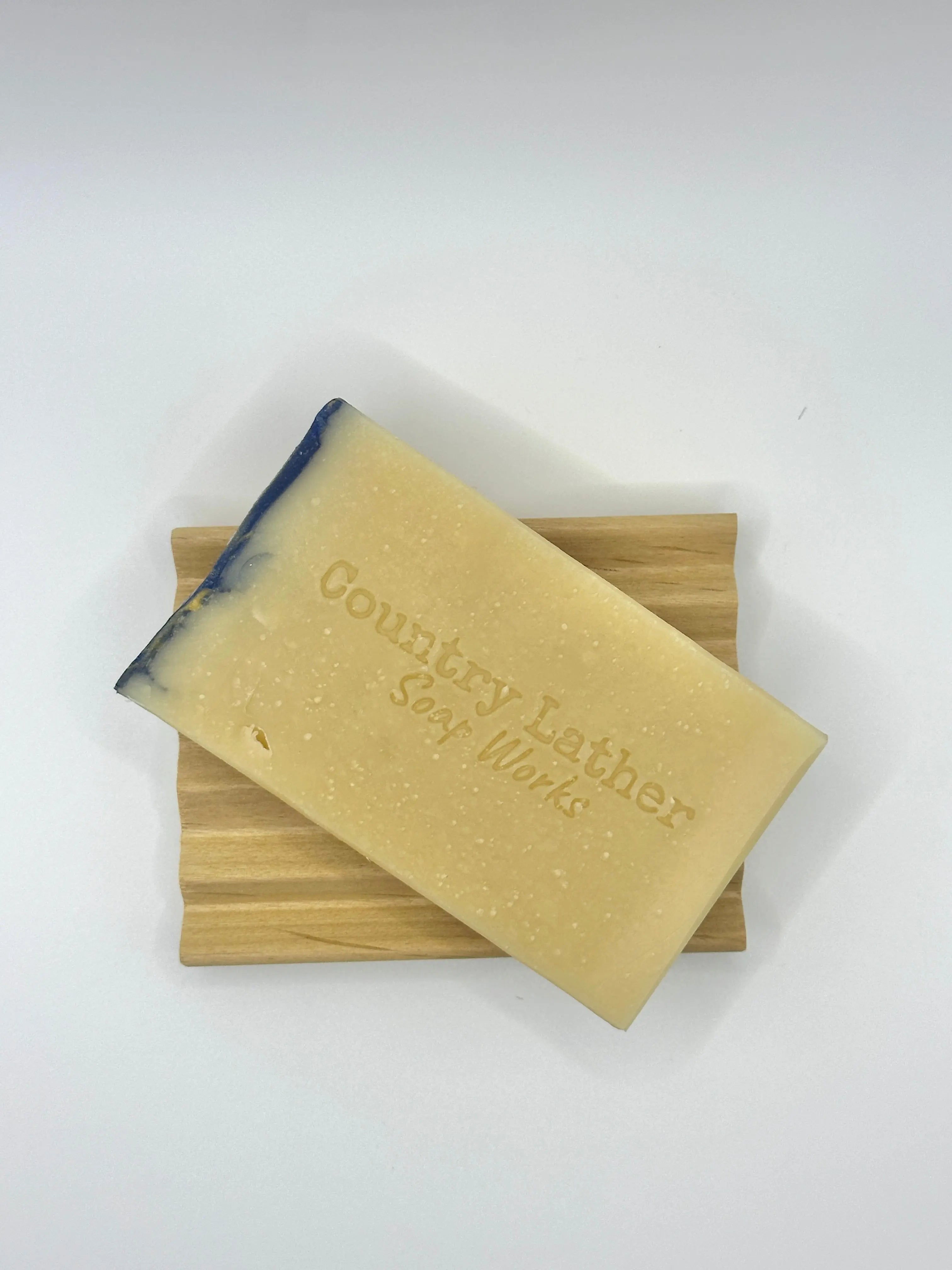 Bonafide Soap Bar - Country Lather Unisex Goat Milk Bar with Kaolin Clay Country Lather Soap Works